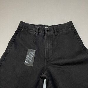 PAIGE Black Flare & Wide Leg Jeans